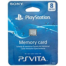 PSV: MEMORY CARD - 8GB - SONY (USED)